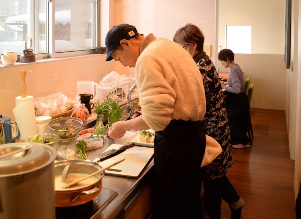 遊び心の家の厨房