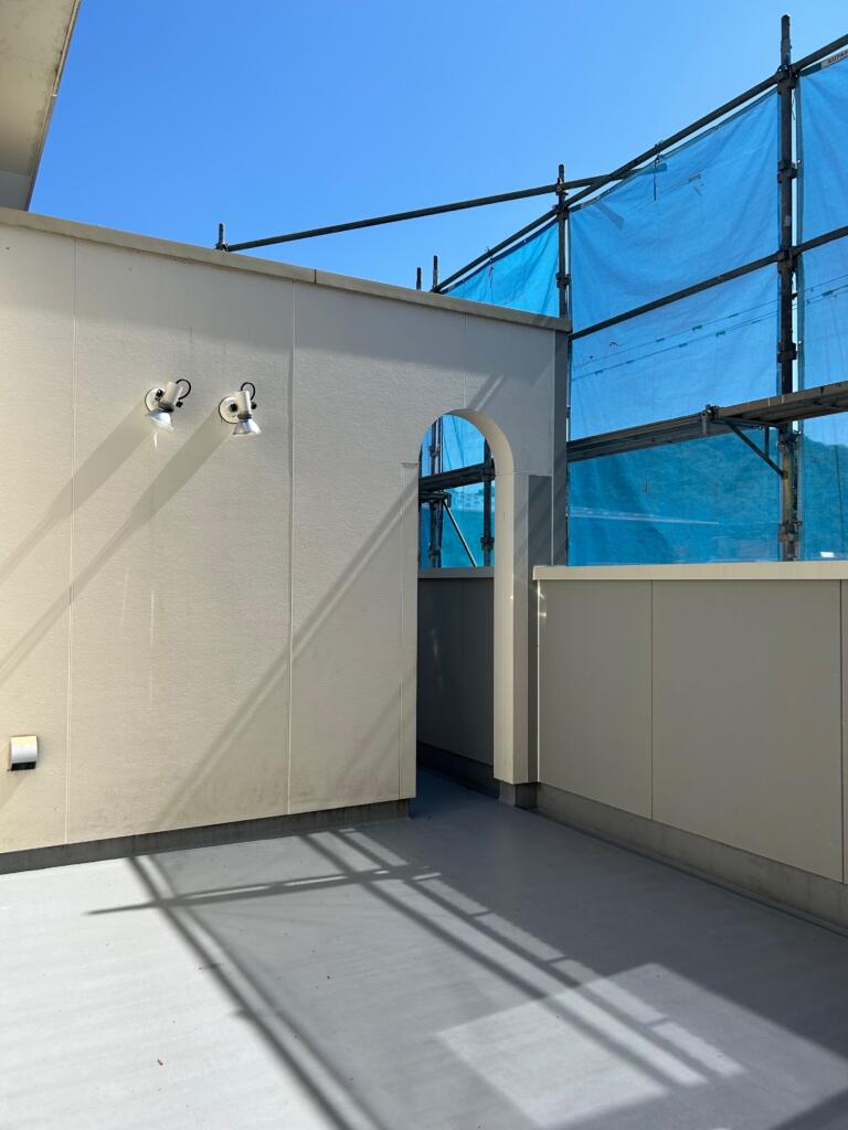 リフォーム工事中の遊び心の家