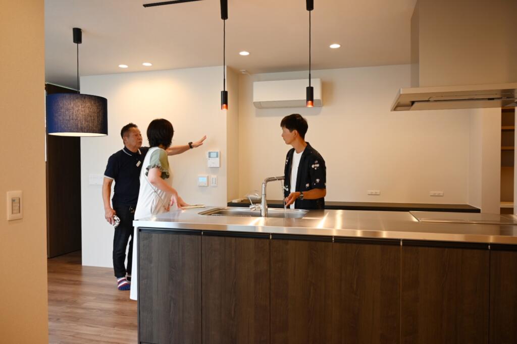 趣適の家 お引渡し時の様子