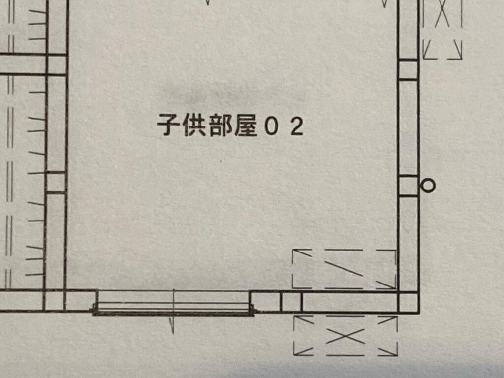 「見・観・診」前の図面