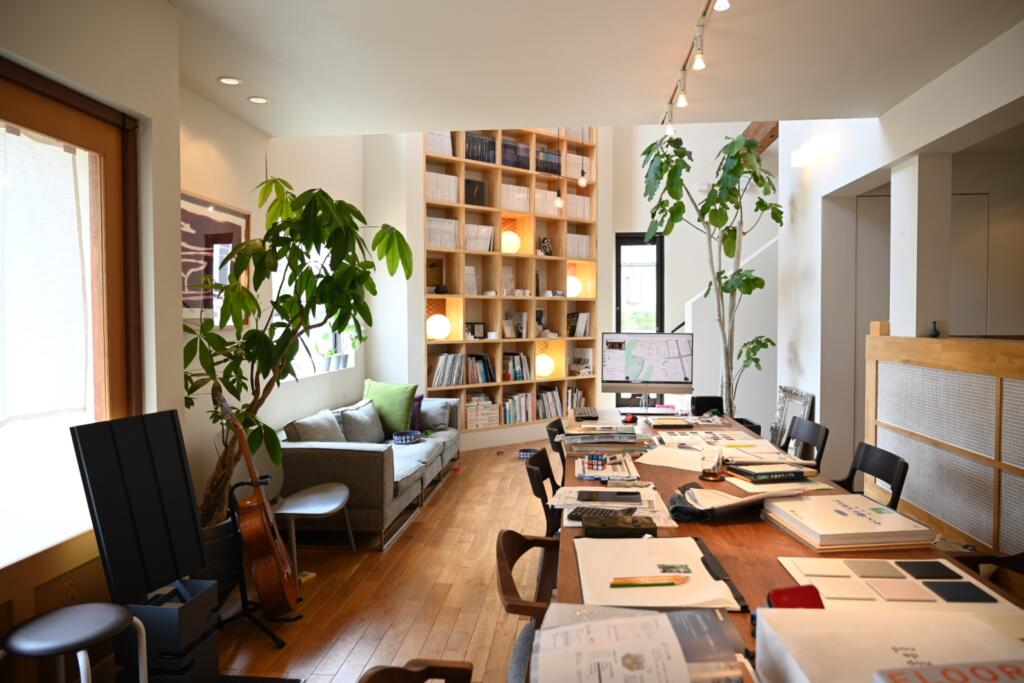 土曜日の打合せ風景