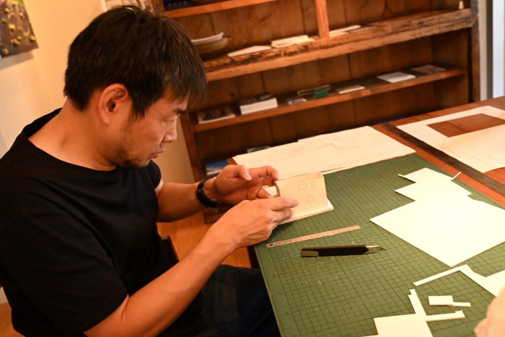 模型を作りました