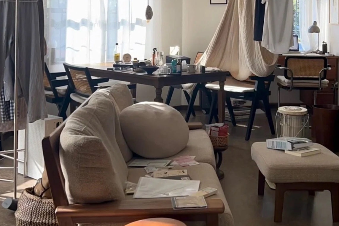 46.5%がしている人を招けない暮らし