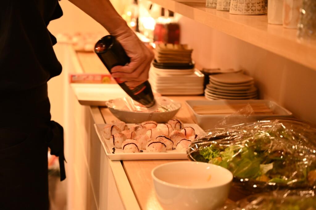 レセプション・パーティ（élan vital 前壽則展）