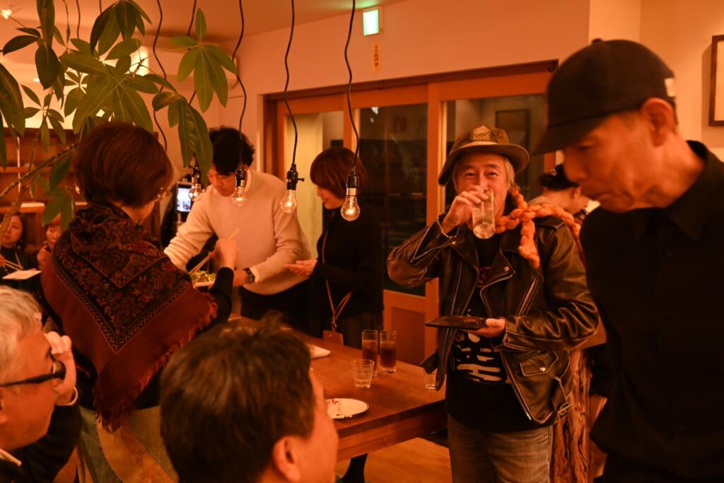 「élan vital 前壽則展」レセプション・パーティ風景