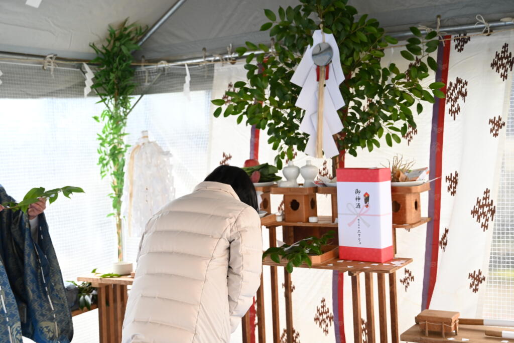 (仮称)松岡観音の家の地鎮祭