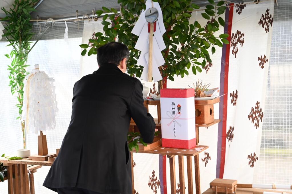 (仮称)松岡観音の家の地鎮祭